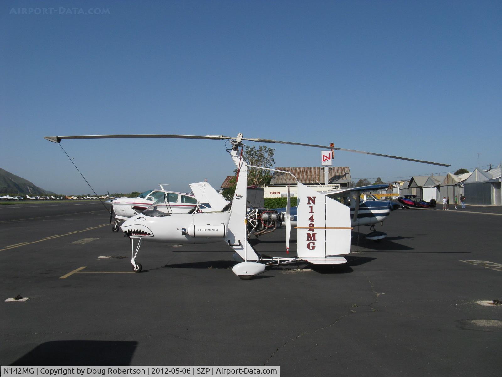 N142MG, 1999 Givans Mark E Predator C/N 1, 1999 Givans PREDATOR powered autogyro, Lycoming IO-320-B1A 160 Hp pusher engine upgrade, one-off designed by an A&P pilot, not an aeronautical engineer