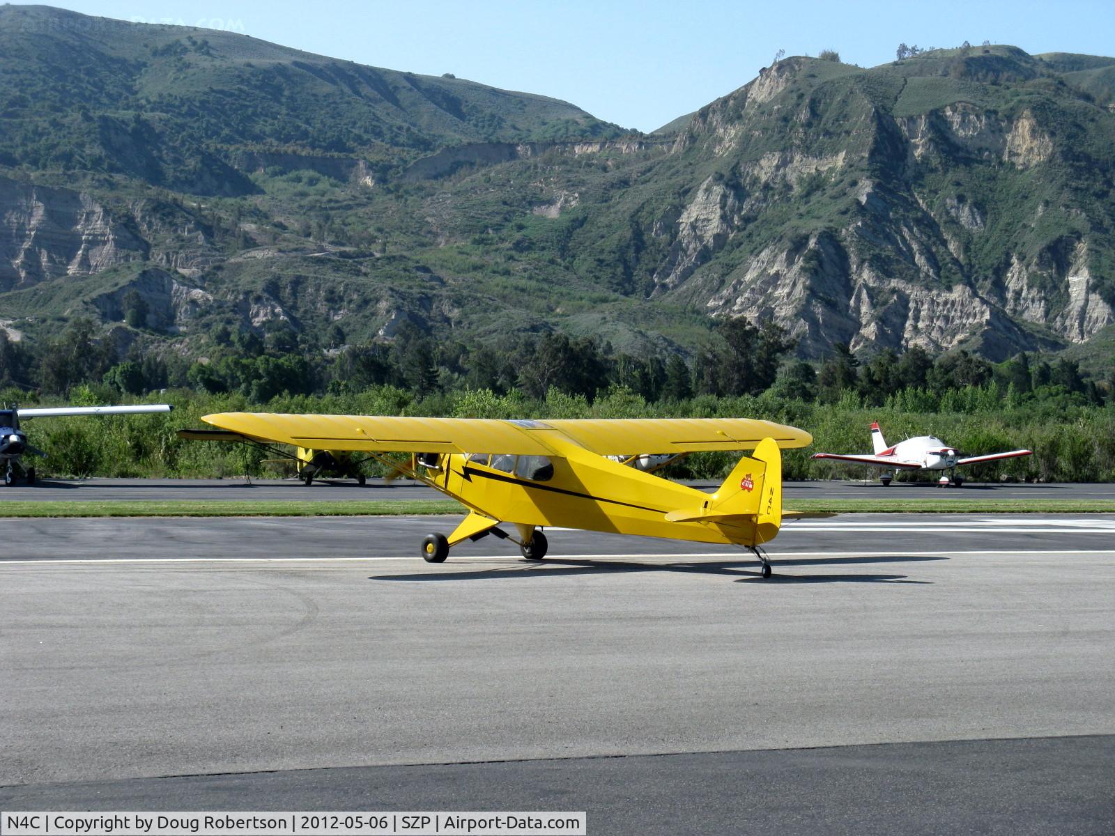 N4C, 1947 Piper J3C-65 Cub Cub C/N 22804, 1947 Piper J3C-65 CUB, Continental A&C65 65 Hp, taking the active 04