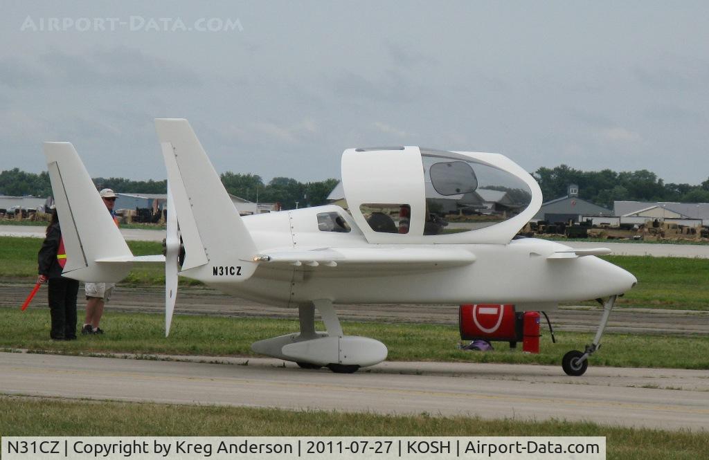 N31CZ, 2006 Co-Z Cozy Mark IV C/N 0991, EAA AirVenture 2011