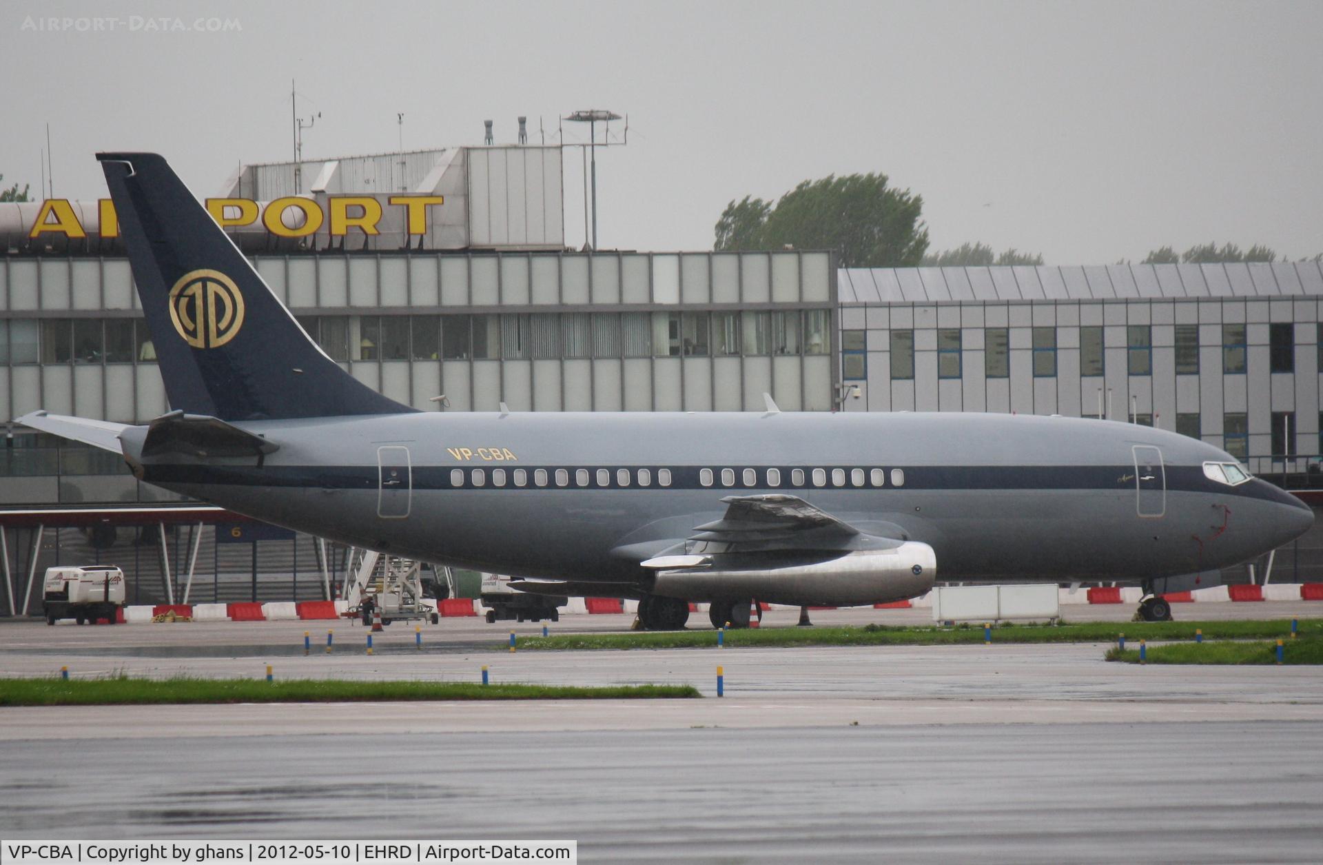 VP-CBA, 1981 Boeing 737-2W8 C/N 22628, Visiting EHRD
