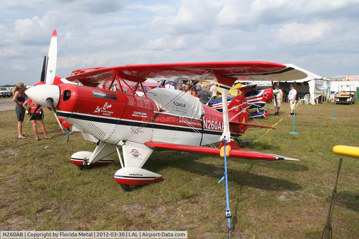 N260AB, 1989 Christen Pitts S-2B Special C/N 5175, Pitts S-2B