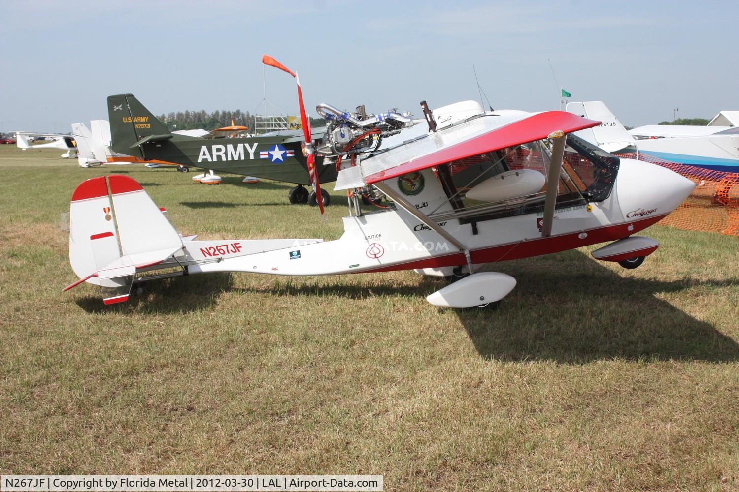 N267JF, Quad City Challenger II  Clip Wing Special C/N CH2-1002-CW-2267, Challenger II