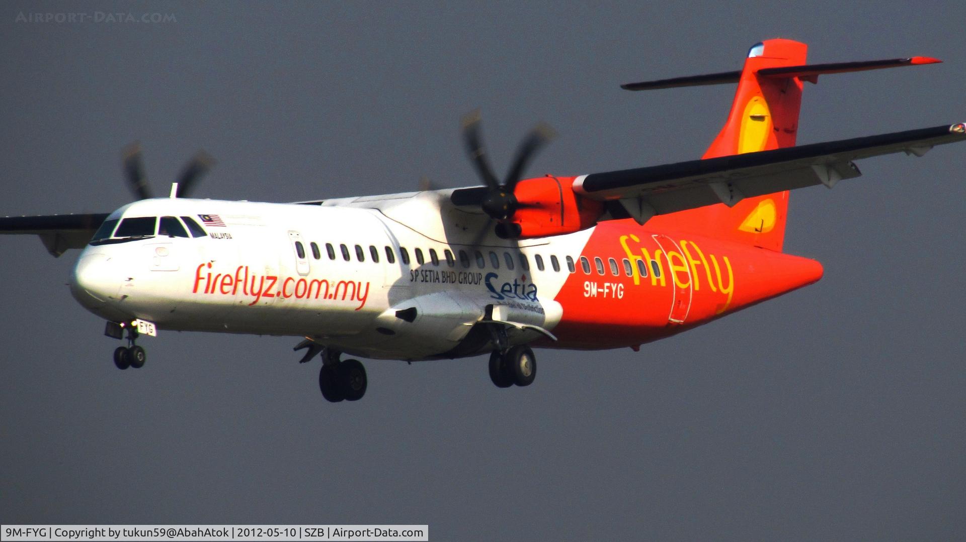 9M-FYG, 2009 ATR 72-212A C/N 868, Firefly