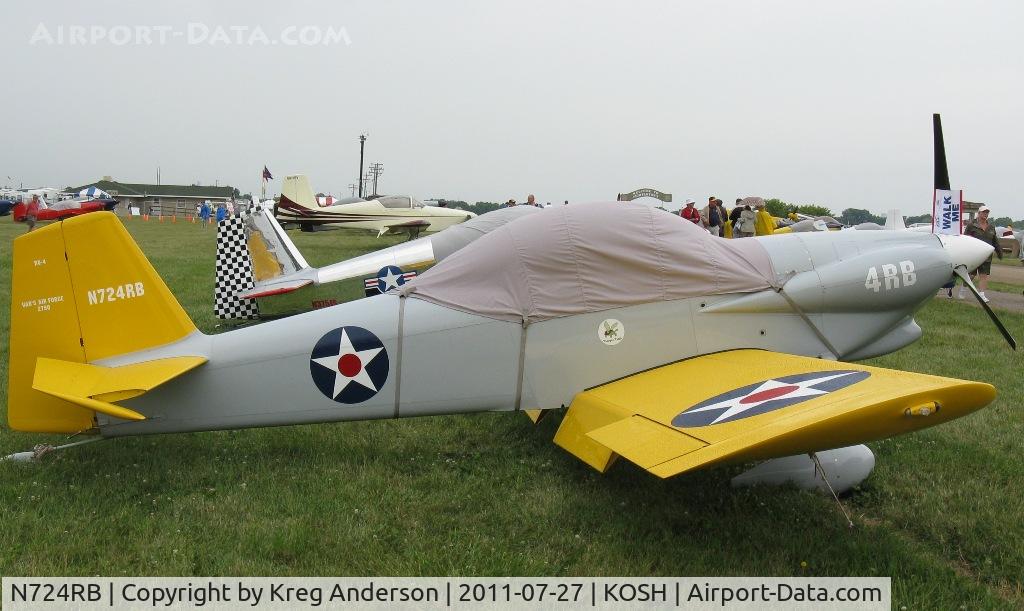 N724RB, 2004 Vans RV-4 C/N 2790, EAA AirVenture 2011