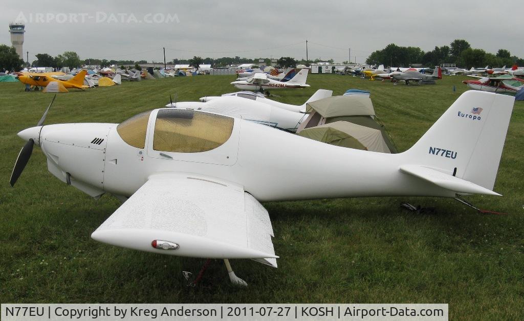 N77EU, 2002 Europa XS Monowheel C/N A077, EAA AirVenture 2011