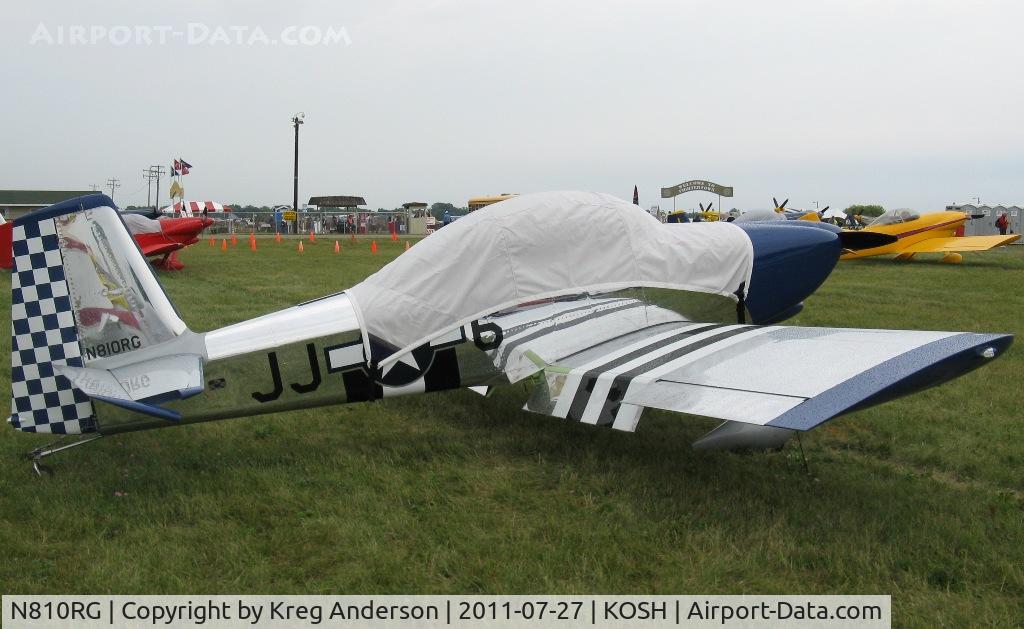 N810RG, 2007 Vans RV-8 C/N 81961, EAA AirVenture 2011