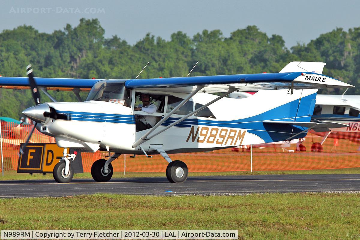 N989RM, 2003 Maule MT-7-235 Super Rocket C/N 18057C, At 2012 Sun N Fun