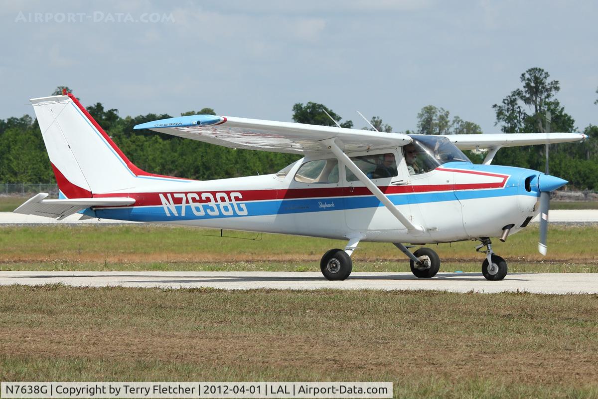 N7638G, 1970 Cessna 172L C/N 17259338, At 2012 Sun N Fun