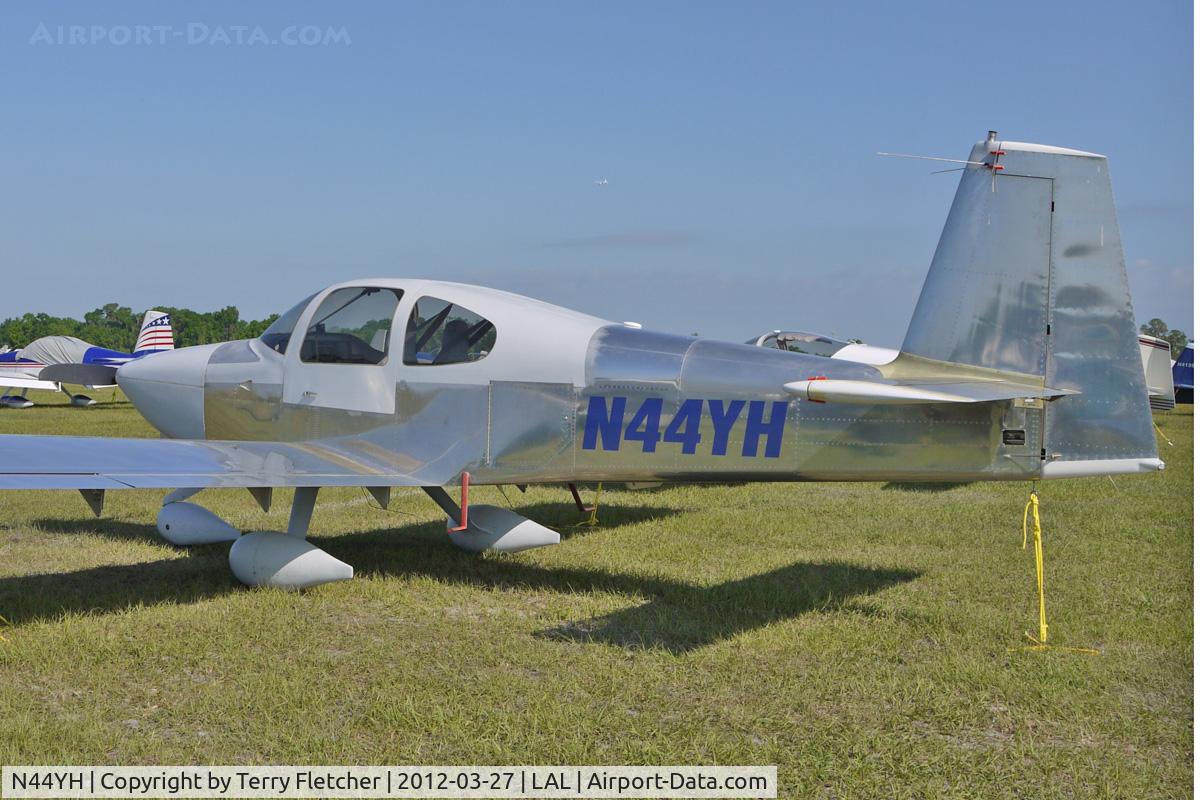 N44YH, Vans RV-10 C/N 40617, At 2012 Sun N Fun