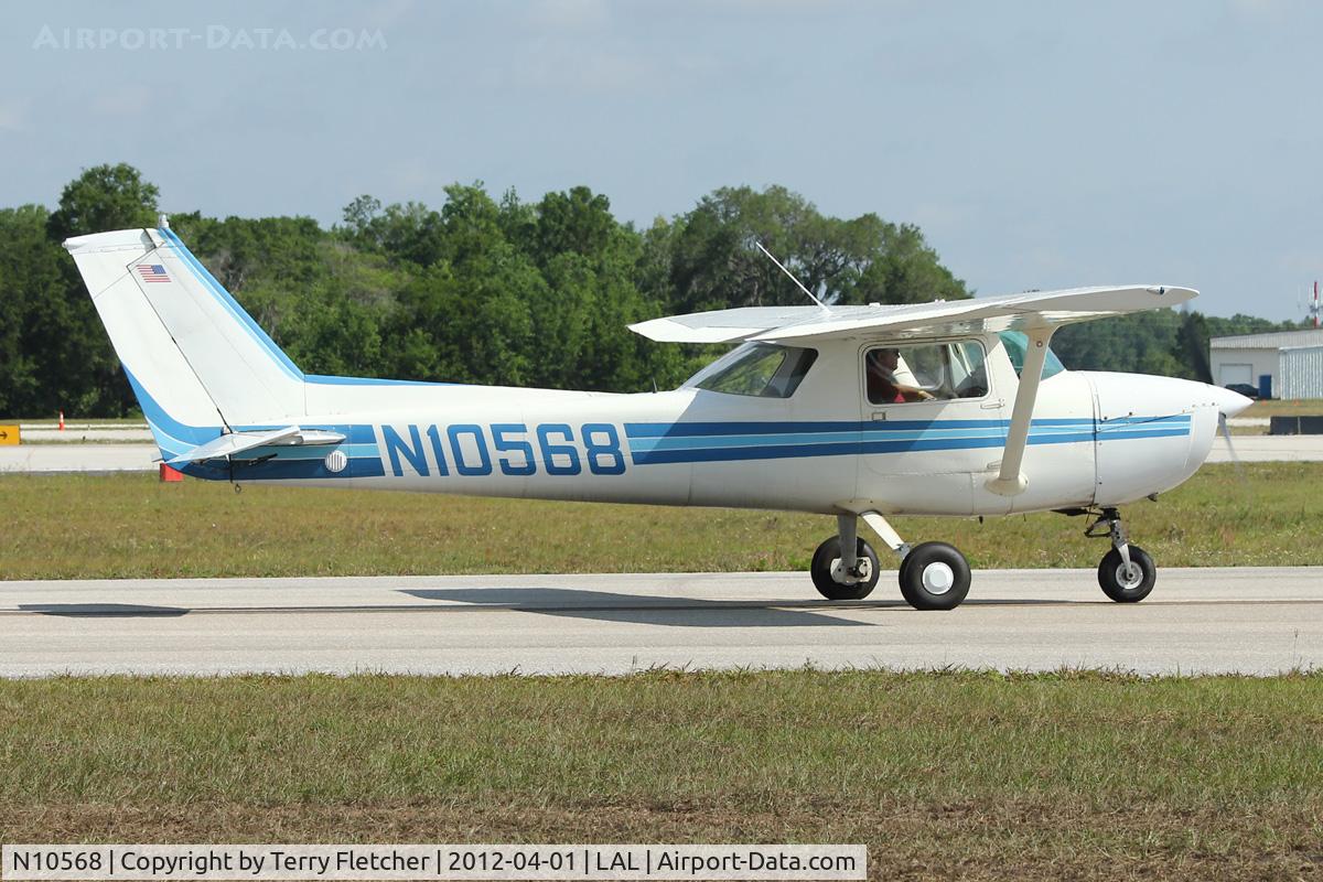N10568, 1973 Cessna 150L C/N 15074914, At 2012 Sun N Fun