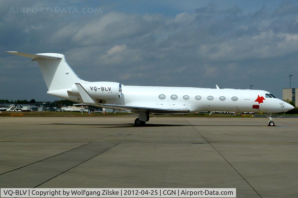 VQ-BLV, 2008 Gulfstream Aerospace GV-SP (G550) C/N 5221, visitor