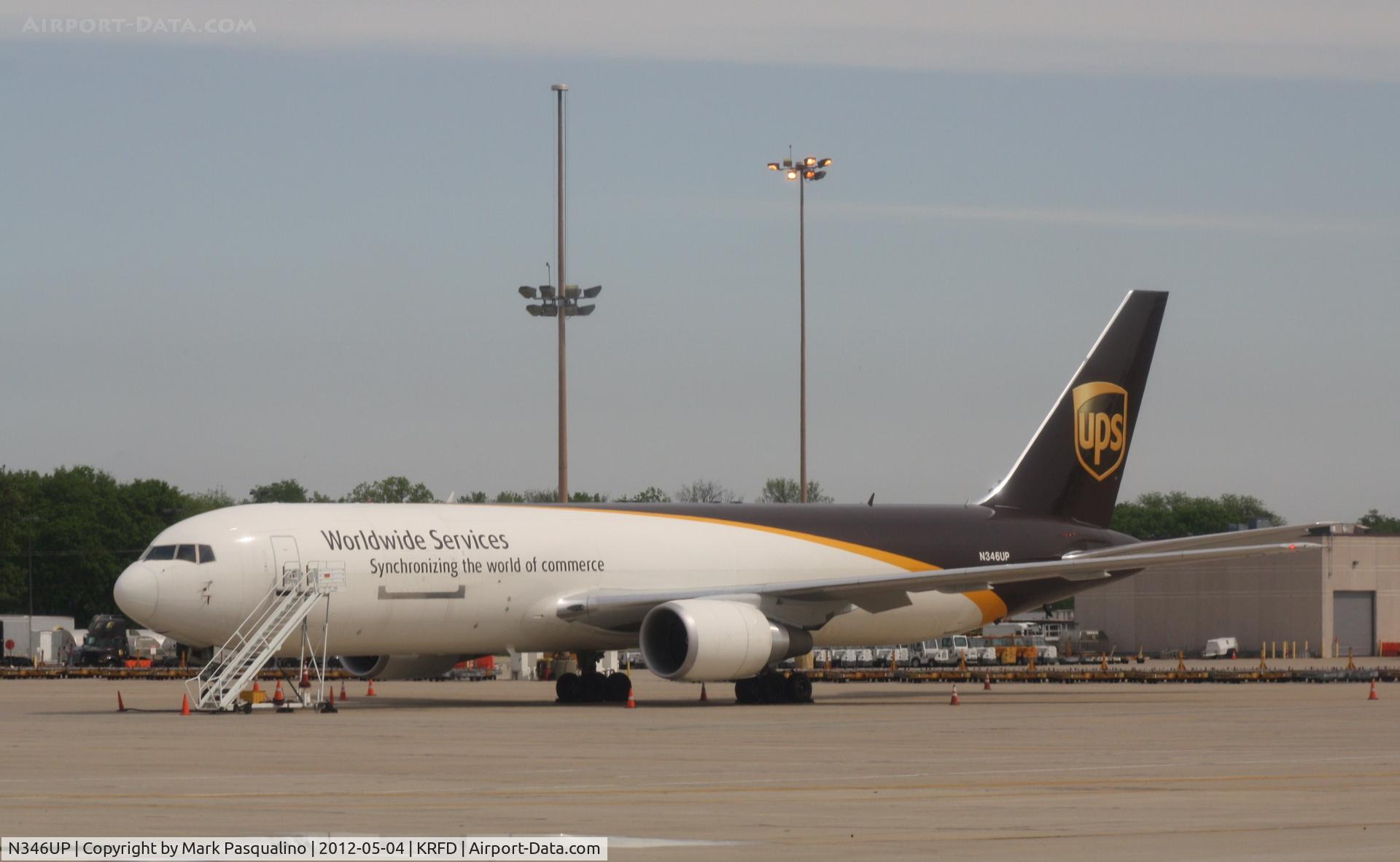 N346UP, 2011 Boeing 767-34AF C/N 37868, Boeing 767-300F