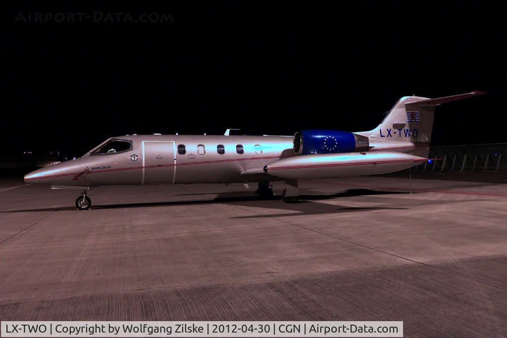LX-TWO, 1986 Learjet 35A C/N 35-628, visitor