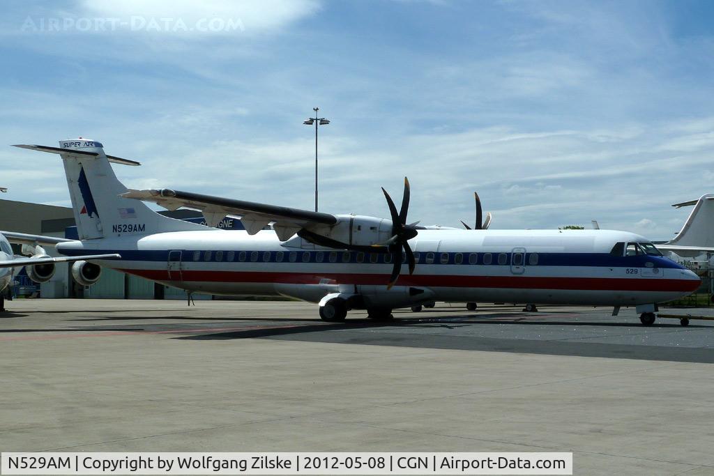 N529AM, 1997 ATR 72-212A C/N 529, visitor