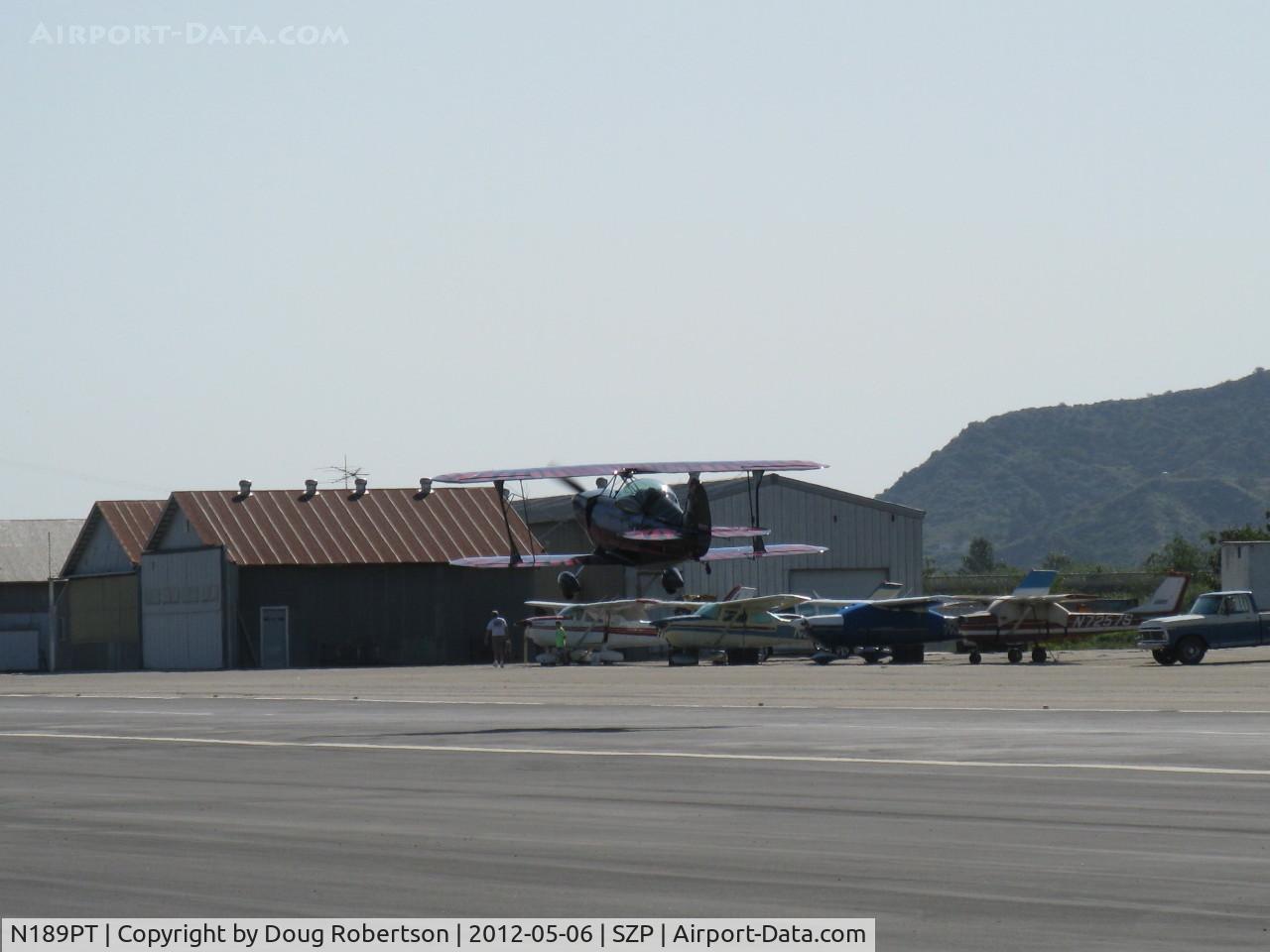 N189PT, 1993 Christen Eagle II C/N CIAGLIA 0001, 1993 Ciaglia/Haines CHRISTEN EAGLE II, Lycoming IO-360 A&C 200 Hp, takeoff Rwy 04