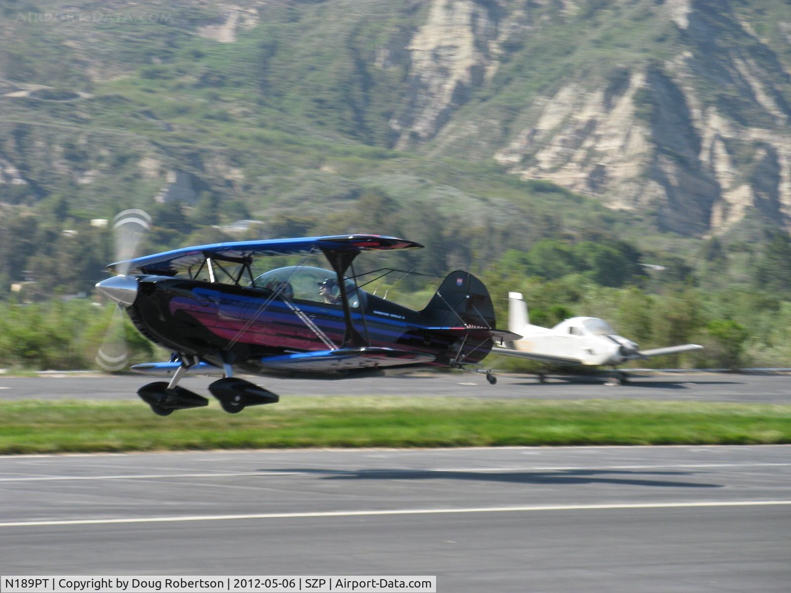 N189PT, 1993 Christen Eagle II C/N CIAGLIA 0001, 1993 Ciaglia/Haines CHRISTEN EAGLE II, Lycoming IO-360 A&C 200 Hp, takeoff Rwy 04