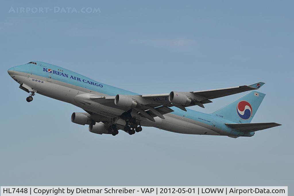 HL7448, 2000 Boeing 747-4B5F C/N 26416, Korean Air Boeing 747-400