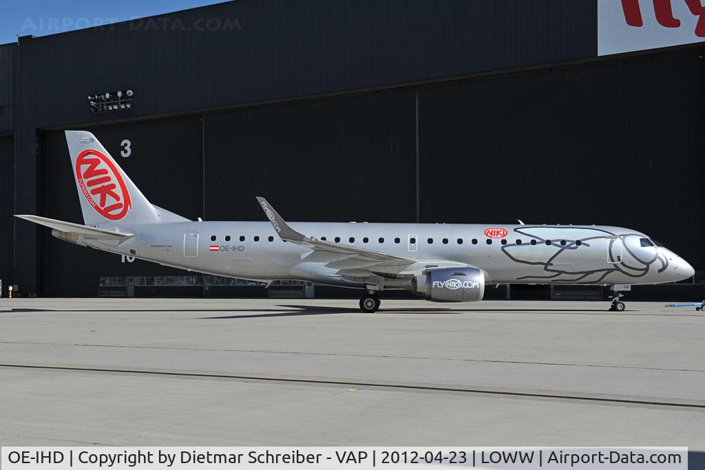 OE-IHD, 2010 Embraer E190 (ERJ-190-100) C/N 19000354, Fly Niki Embraer 190