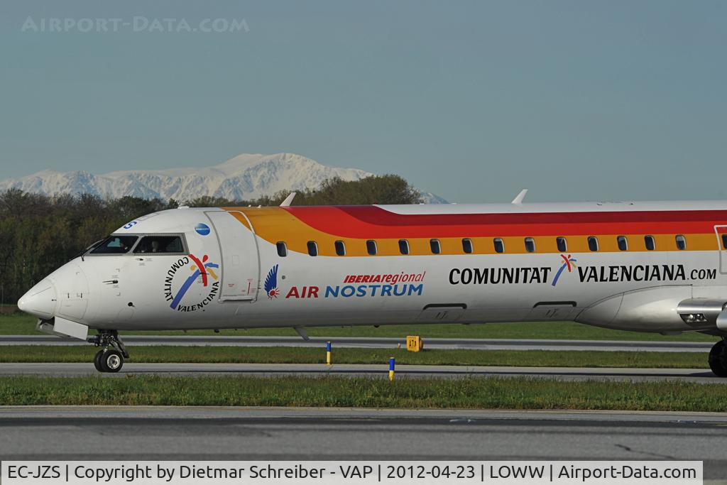 EC-JZS, 2007 Bombardier CRJ-900 (CL-600-2D24) C/N 15111, Air Nostrum Regionaljet 900