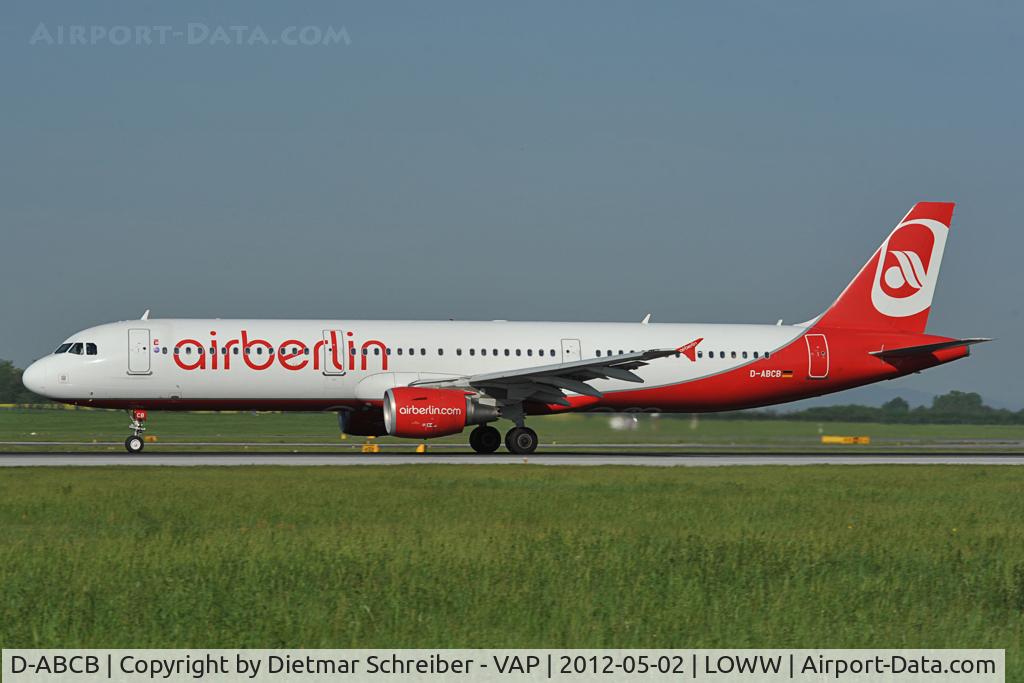 D-ABCB, 2008 Airbus A321-211 C/N 3749, Air Berlin Airbus 321