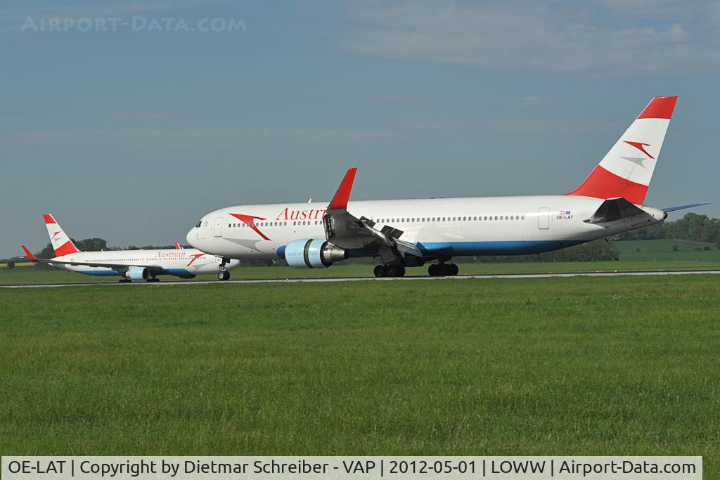 OE-LAT, 1991 Boeing 767-31A C/N 25273, Austrian Airlines Boeing 767-300