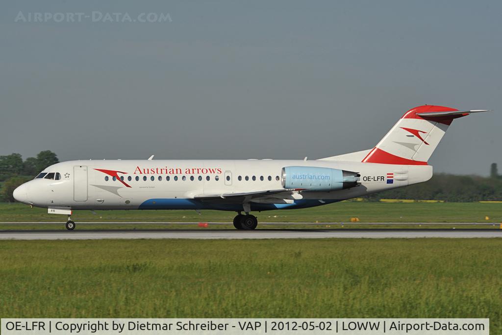 OE-LFR, 1996 Fokker 70 (F-28-0070) C/N 11572, Austrian Arrows Fokker 70