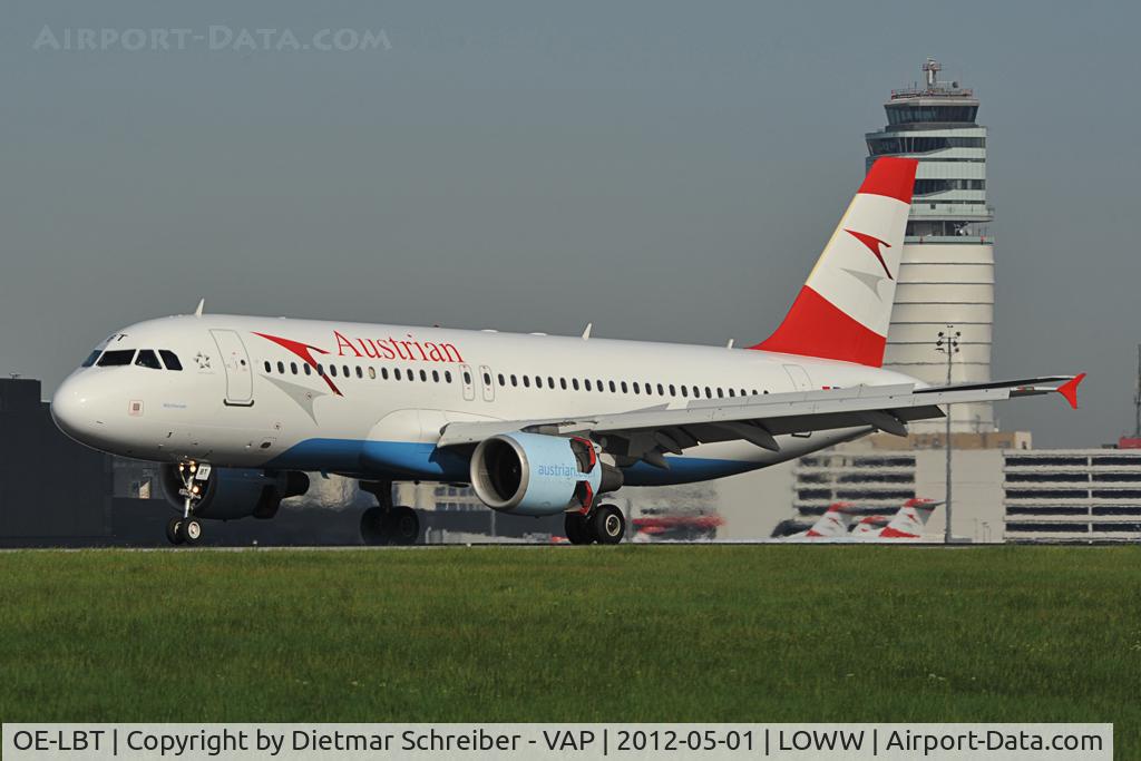 OE-LBT, 2000 Airbus A320-214 C/N 1387, Austrian Airlines Airbus 320