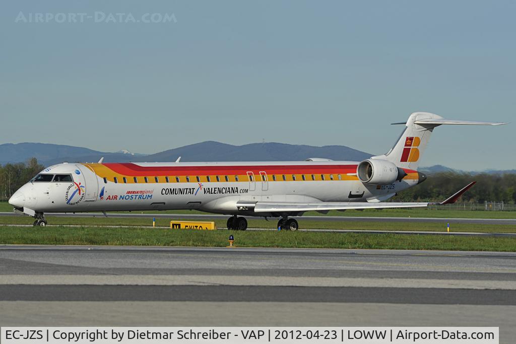 EC-JZS, 2007 Bombardier CRJ-900 (CL-600-2D24) C/N 15111, Air Nostrum Regionaljet 900