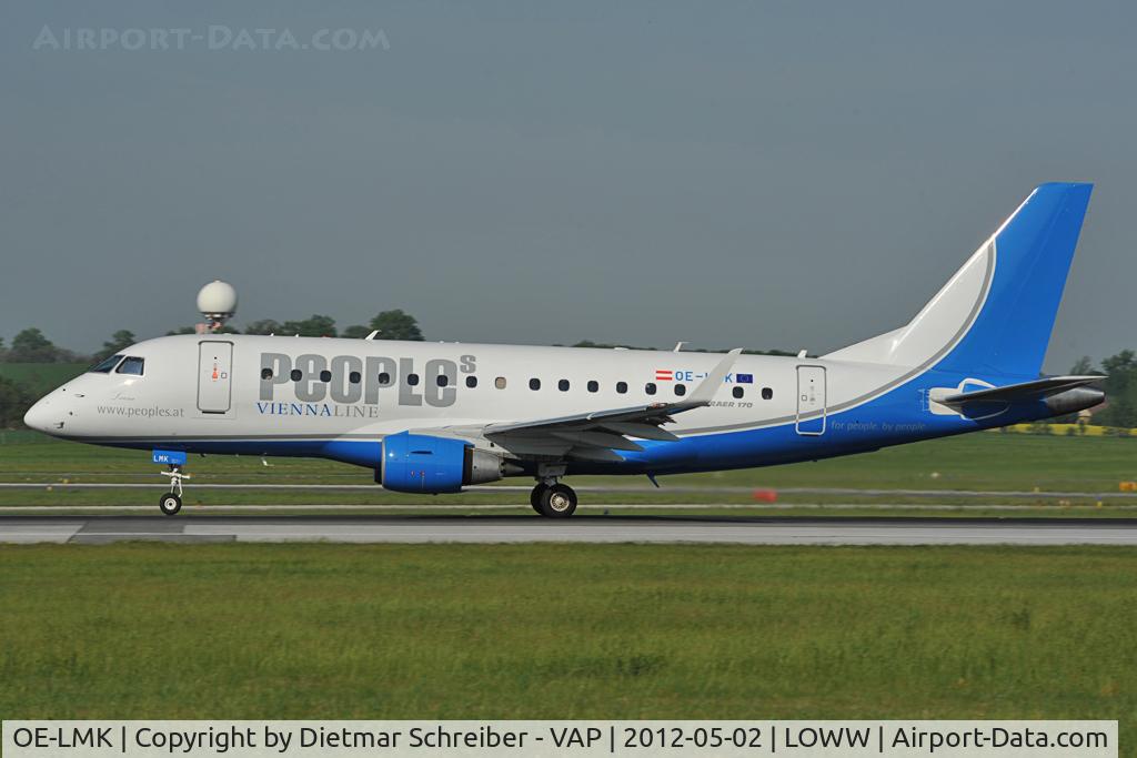 OE-LMK, 2006 Embraer 170LR (ERJ-170-100LR) C/N 17000150, Peoples Embraer 170