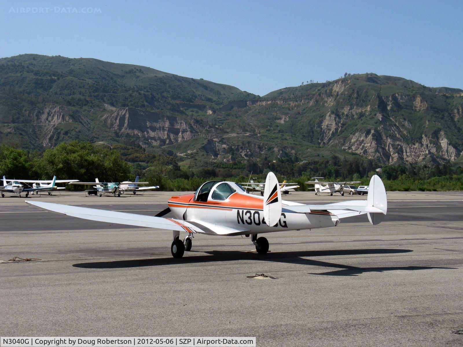 N3040G, 1961 Forney F-1A Aircoupe C/N 5740, 1961 Forney F-1A AIRCOUPE, Continental O-200-A 100 Hp upgrade