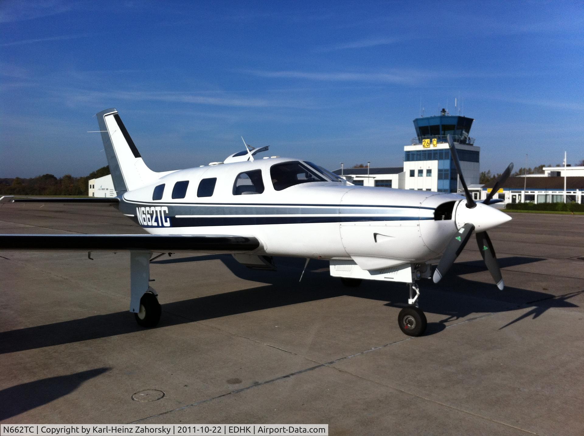 N662TC, 1985 Piper PA-46-310P Malibu C/N 46-8508095, Piper Malibu at Kiel (EDHK) Airport