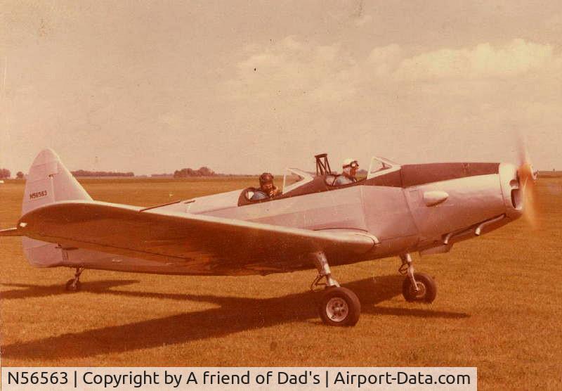 N56563, 1942 Fairchild M-62A C/N T42-1372, My dad and a friend bought this plane after he left the military.  That could have been in about 1950... or about '55.  They flew it arould central illinois.