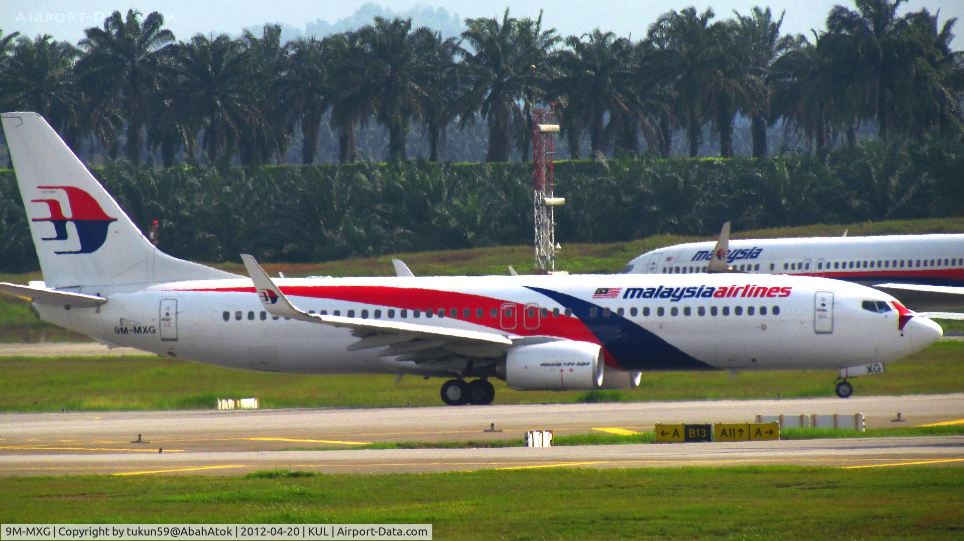 9M-MXG, 2011 Boeing 737-8H6 C/N 40134, Malaysia Airlines