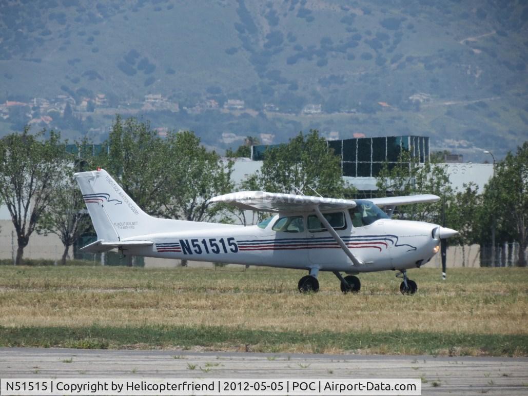 N51515, 1980 Cessna 172P C/N 17274316, On taxiway Sierra heading to 26