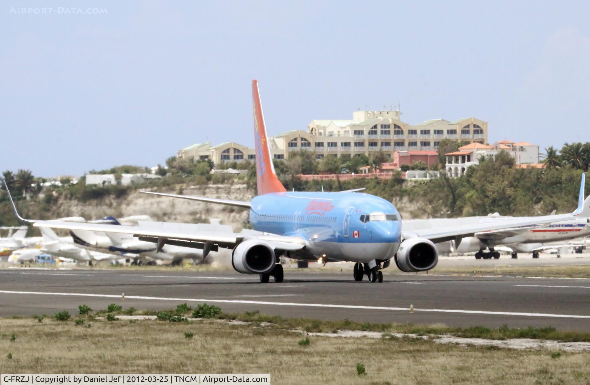C-FRZJ, 2007 Boeing 737-8K5 C/N 34690, C-FRZJ