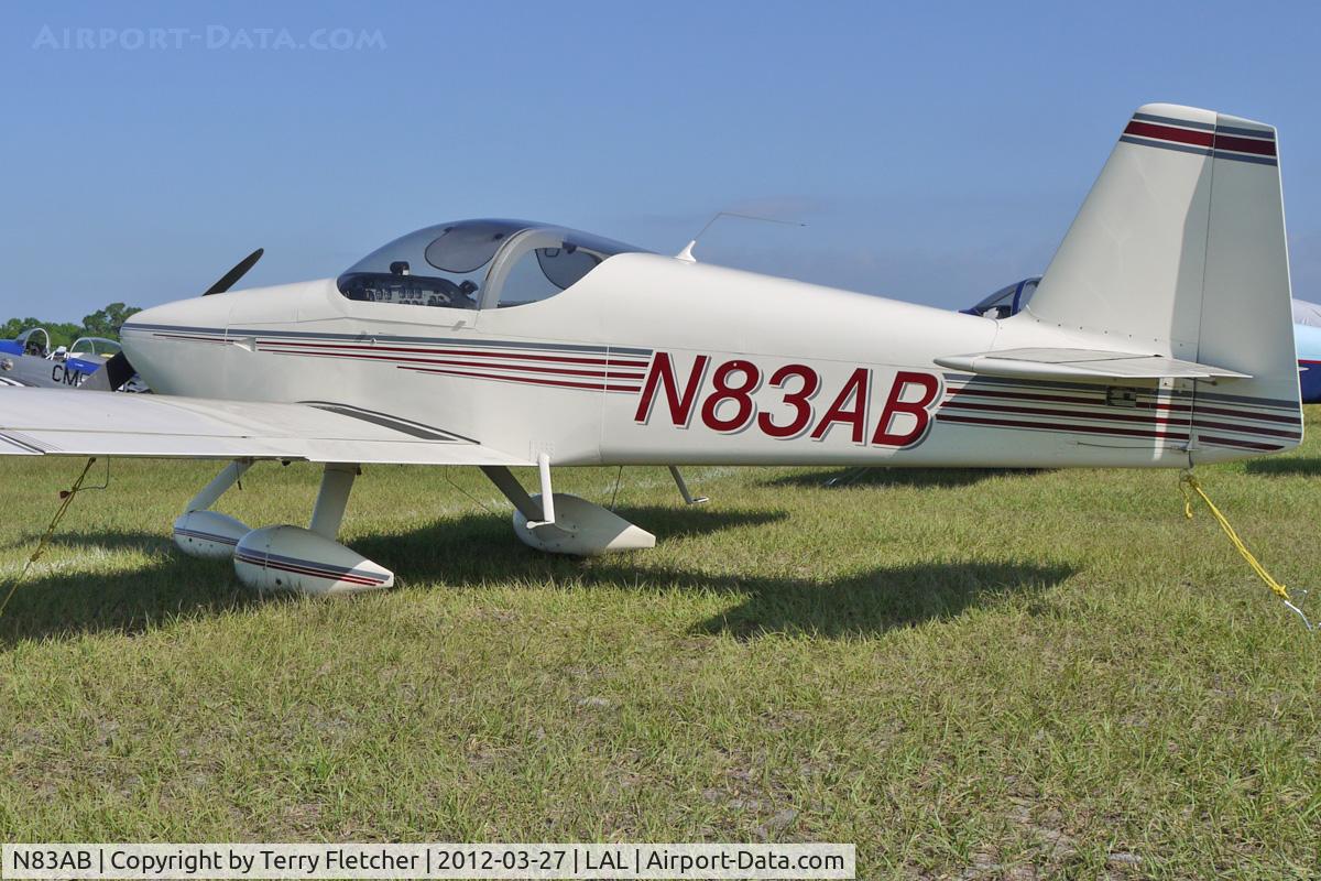 N83AB, 2004 Vans RV-6A C/N 24954, At 2012 Sun N Fun