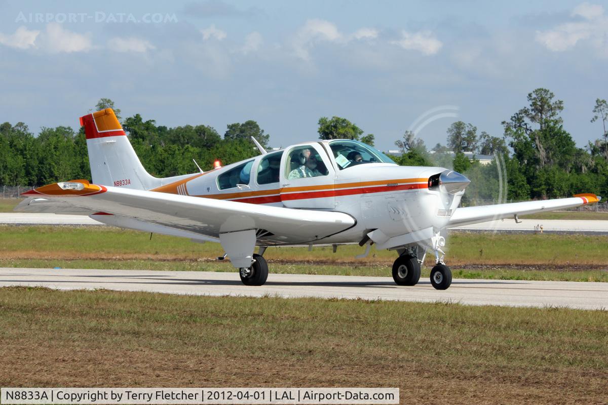 N8833A, 1982 Beech F33A Bonanza C/N CE-976, At 2012 Sun N Fun