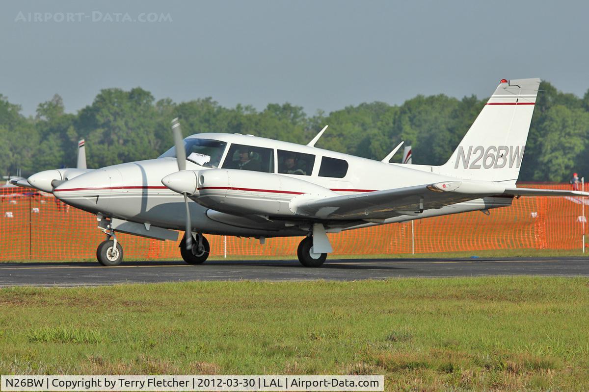 N26BW, 1967 Piper PA-30 Twin Comanche Twin Comanche C/N 30-1559, At 2012 Sun N Fun