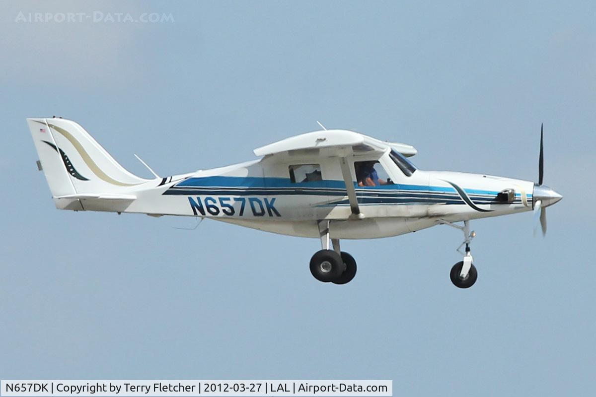 N657DK, 1999 Aerocomp Comp Air 10 C/N 038, At 2012 Sun N Fun