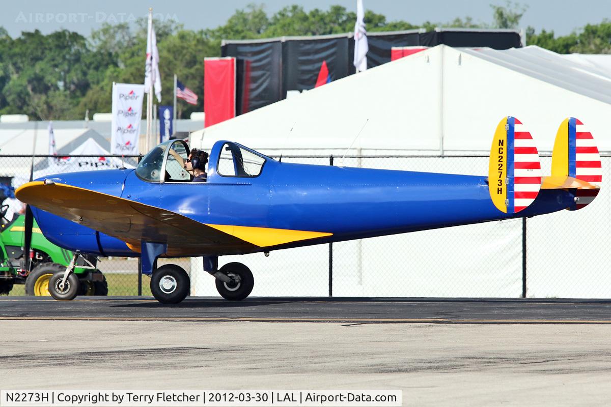 N2273H, 1946 Erco 415D Ercoupe C/N 2898, At 2012 Sun N Fun