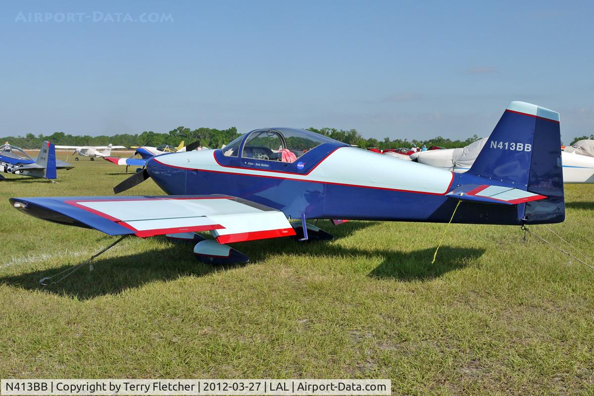 N413BB, 1997 Vans RV-6A C/N 23432, At 2012 Sun N Fun