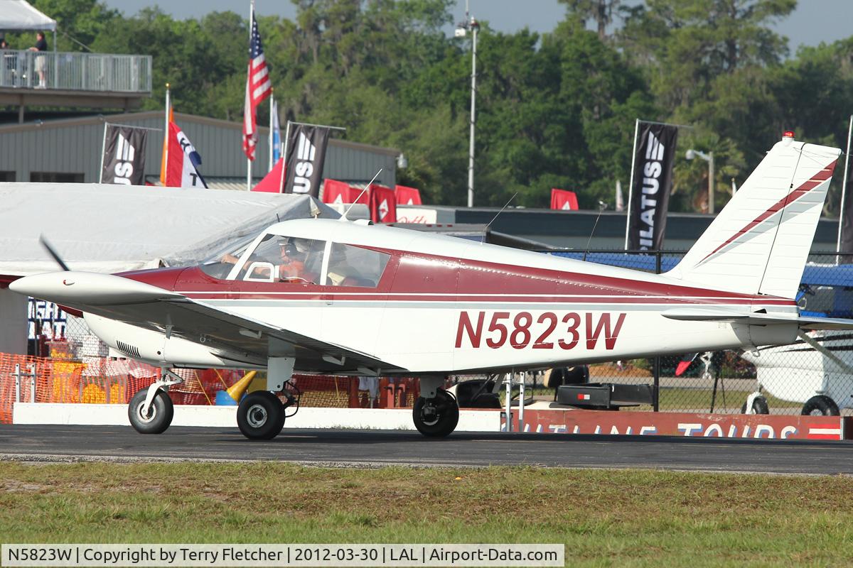 N5823W, 1964 Piper PA-28-150 Cherokee C/N 28-2070, At 2012 Sun N Fun