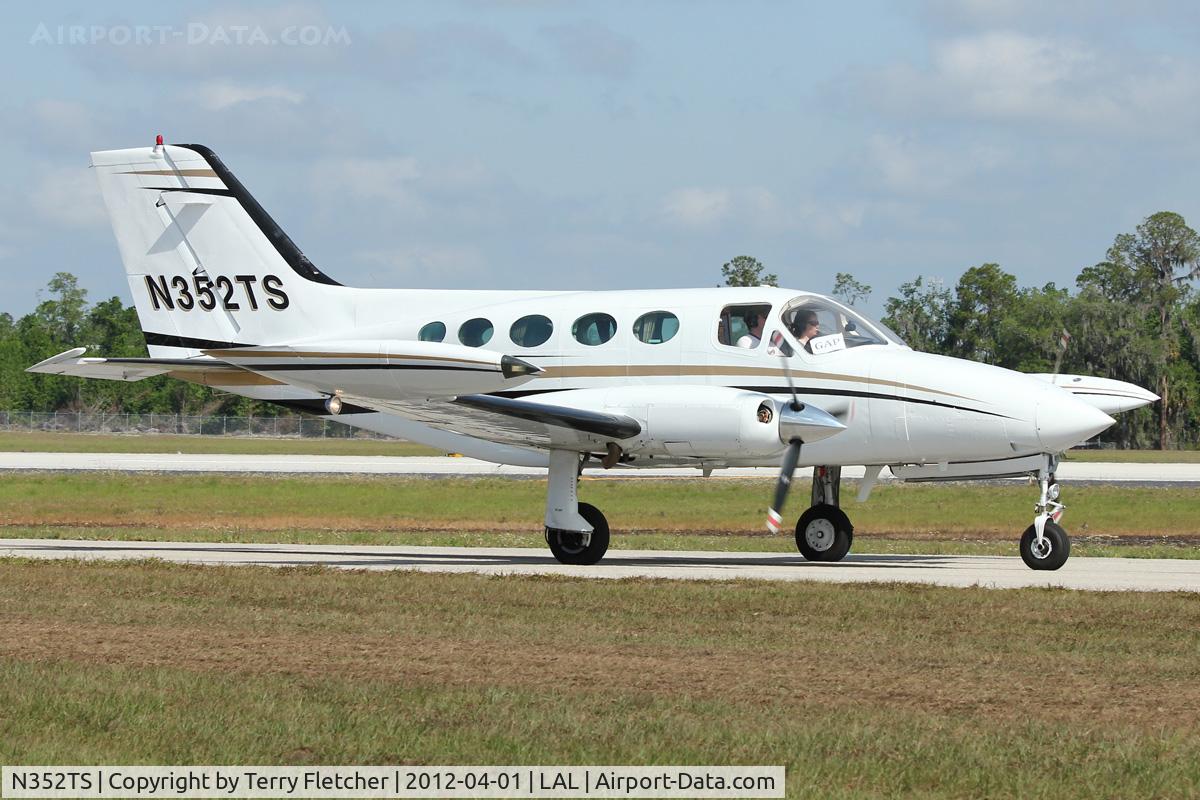 N352TS, 1972 Cessna 414 Chancellor Chancellor C/N 414-0352, At 2012 Sun N Fun