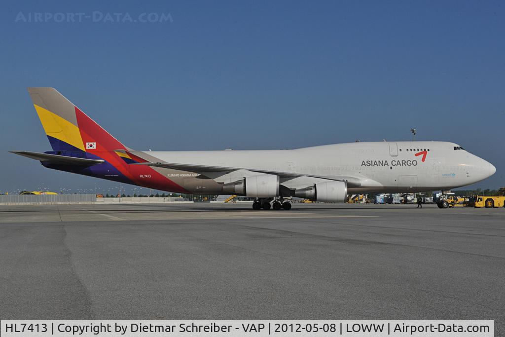 HL7413, 1991 Boeing 747-48ESF C/N 25405, Asiana Boeing 747-400