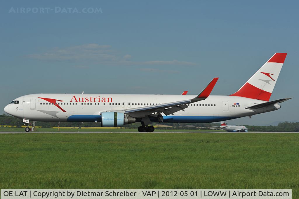 OE-LAT, 1991 Boeing 767-31A C/N 25273, Austrian Airlines Boeing 767-300