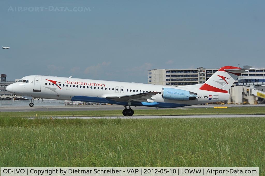 OE-LVO, 1993 Fokker 100 (F-28-0100) C/N 11460, Austrian Arrows Fokker 100