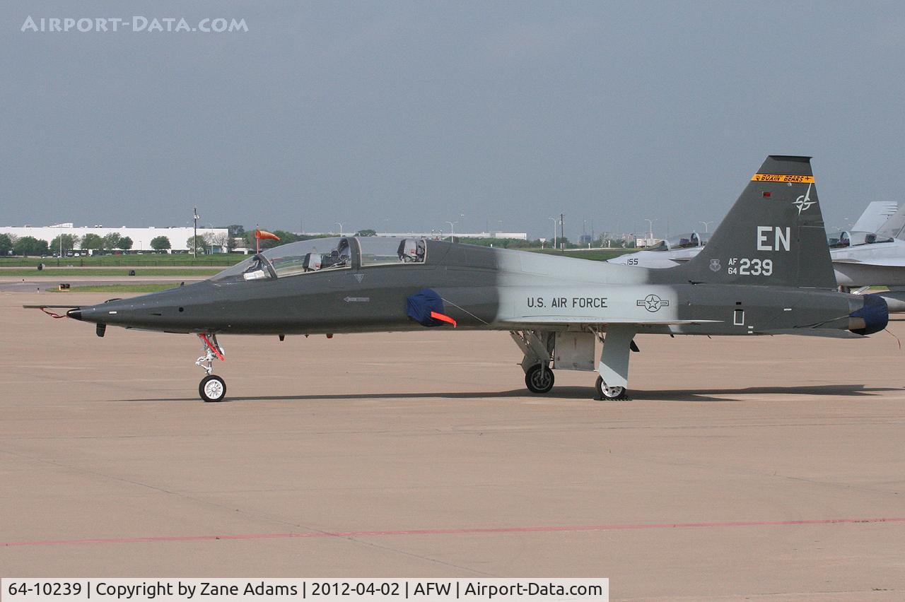 64-10239, 1964 Northrop T-38A Talon C/N N.5668, At Alliance Airport - Fort Worth, TX