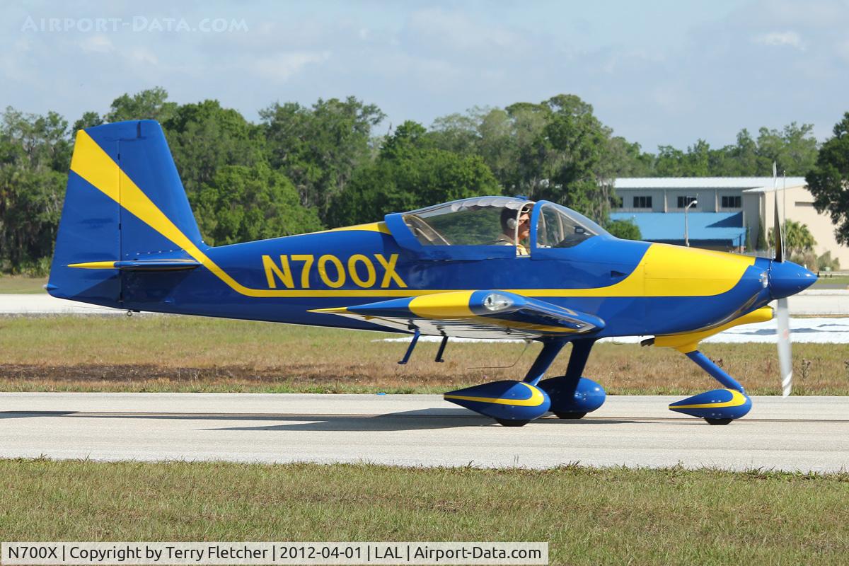 N700X, 2007 Van's RV-7A C/N 70955, At 2012 Sun N Fun