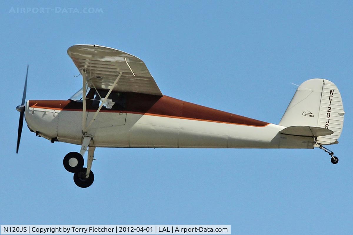 N120JS, 1947 Cessna 120 C/N 13137, At 2012 Sun N Fun