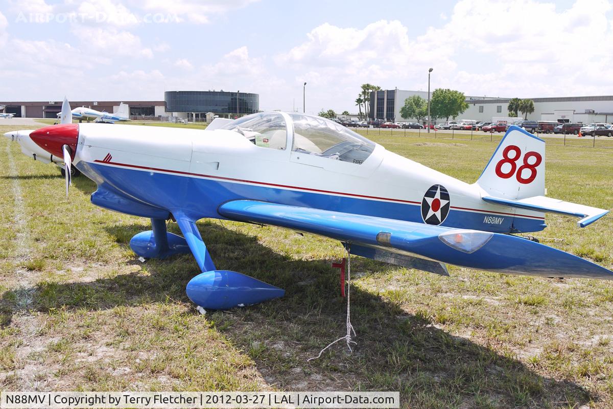 N88MV, 2000 Vans RV-6 C/N 24874, At 2012 Sun N Fun